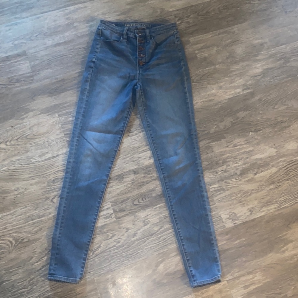 AE womens Next level stretch size 6long